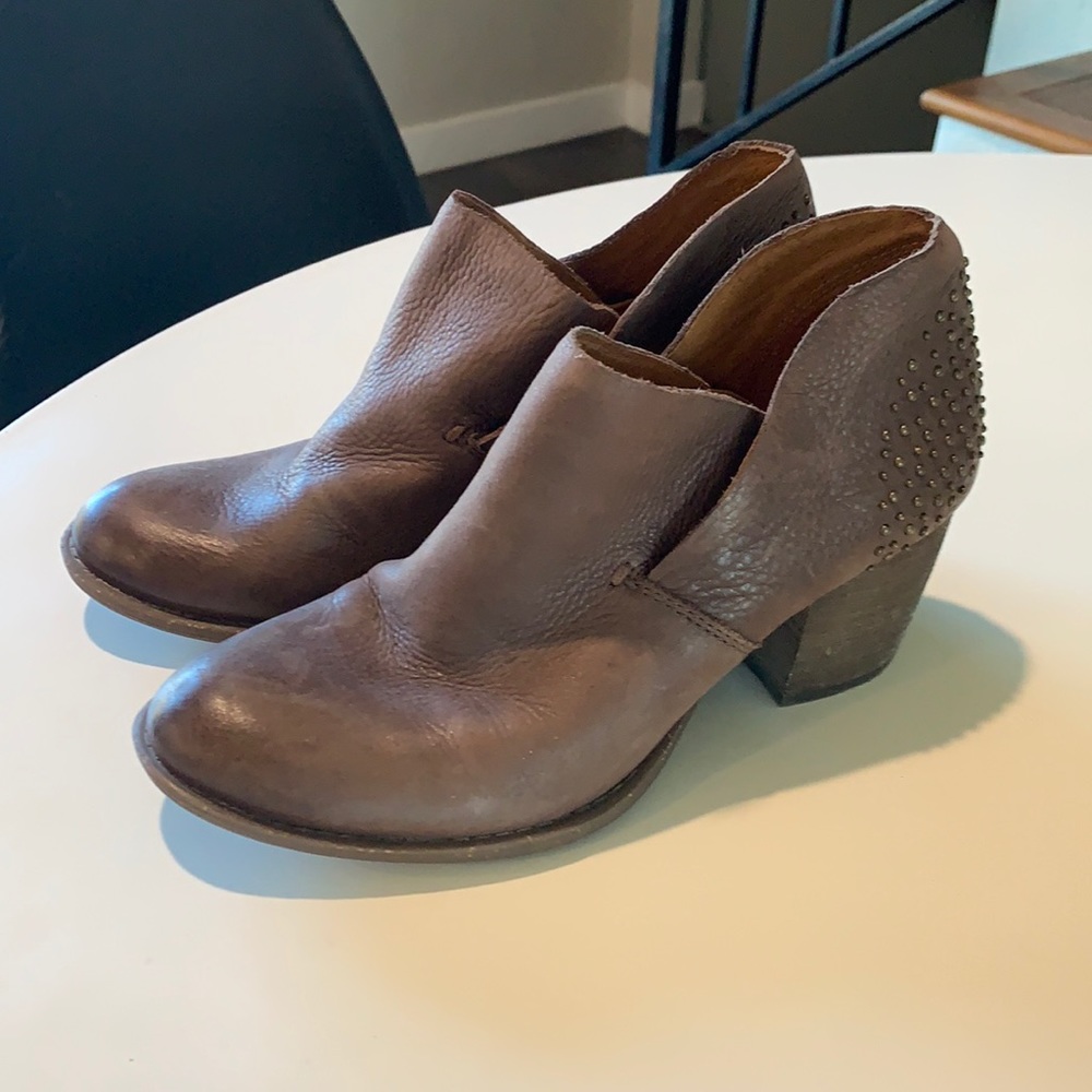 Naya Leather Booties